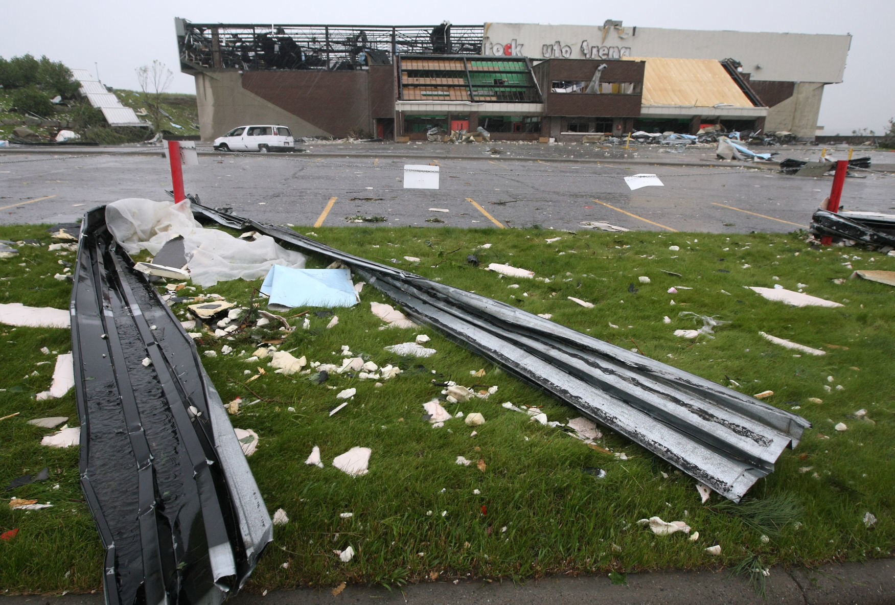 Metra tornado damage, June 2010